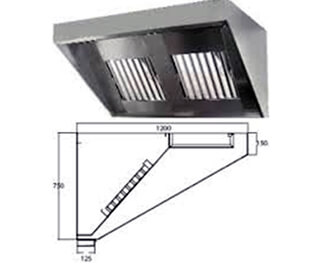 commercial kitchen hood