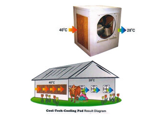 evaporative cooling pad
